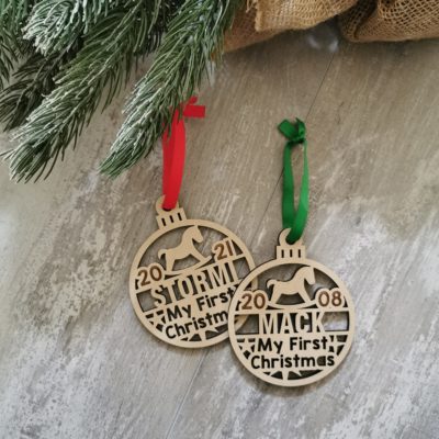 Christmas Ornament - My First Christmas