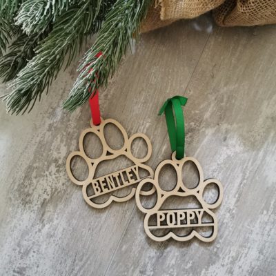 Christmas Ornament - ­­­­­‏­­­­­‏­­­­­‏­­­­­­­­­­‏­­­­Paw