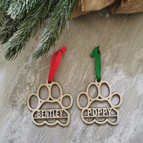 Christmas Ornament - ­­­­­‏­­­­­‏­­­­­‏­­­­­­­­­­‏­­­­Paw - Image 2