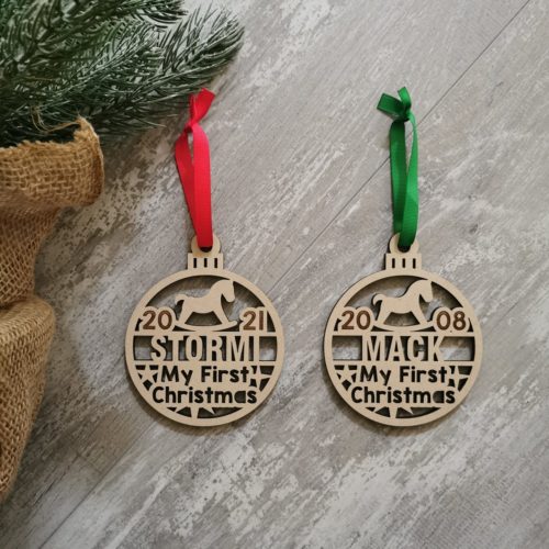Christmas Ornament - My First Christmas - Image 2