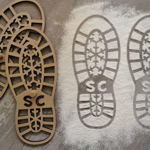 Santa Boot Stencils