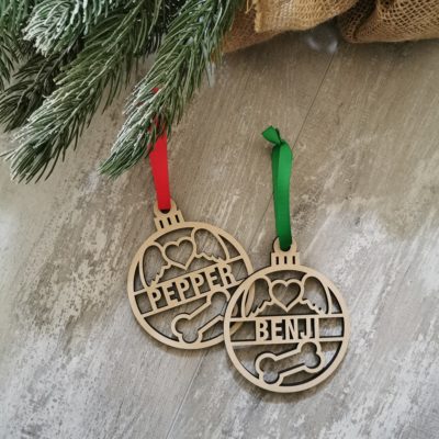 Christmas Ornament - Memorial Bone