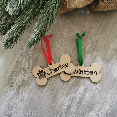 Christmas Ornament - Bone