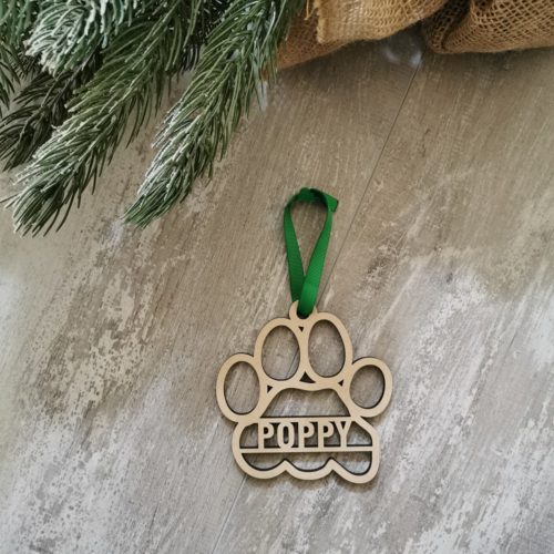 Christmas Ornament - ­­­­­‏­­­­­‏­­­­­‏­­­­­­­­­­‏­­­­Paw - Image 4