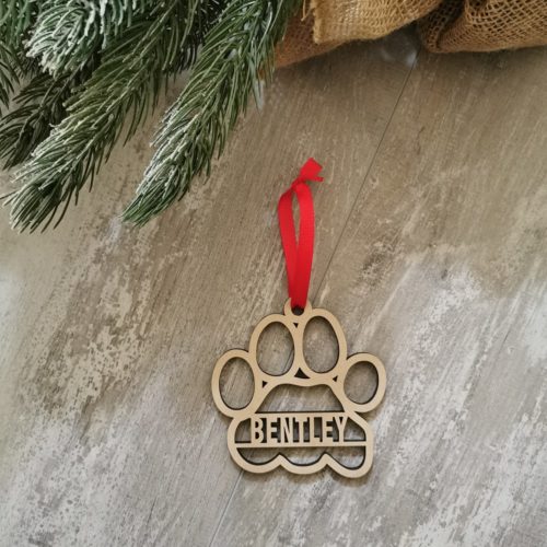 Christmas Ornament - ­­­­­‏­­­­­‏­­­­­‏­­­­­­­­­­‏­­­­Paw - Image 3