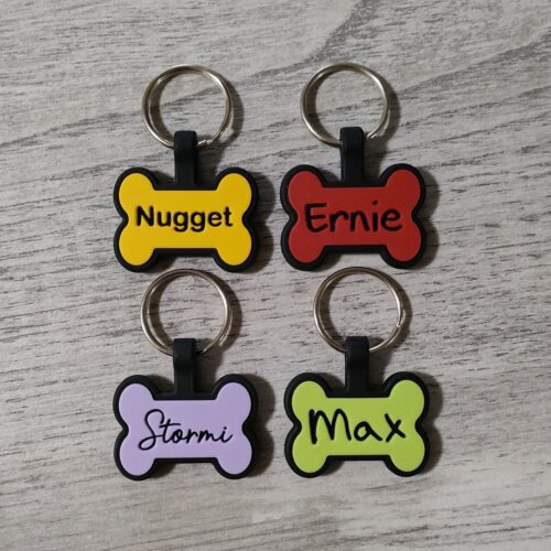 Silicone Pet Tag (Bone) - Image 2