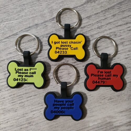 Silicone Pet Tag (Bone) - Image 3