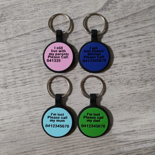 Silicone Pet Tag (Round) - Image 3