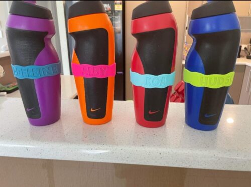 Silicone Drink Bottle Label - Wavy - Image 4