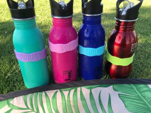Silicone Drink Bottle Label - Wavy - Image 6